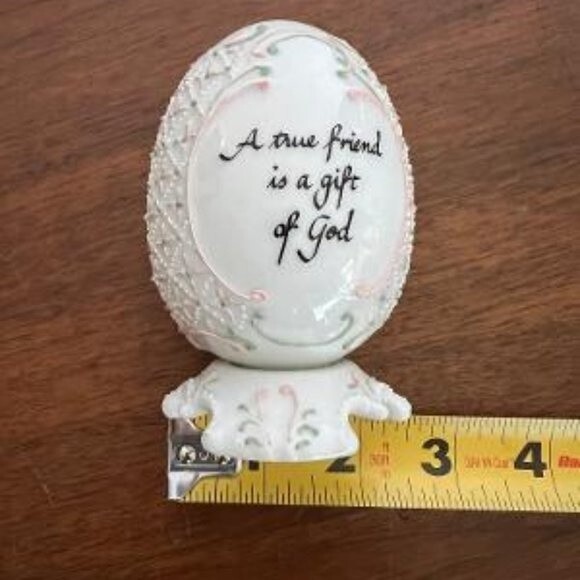 A True Friend Is A Gift From God Faberge Egg - Picture 5 of 5
